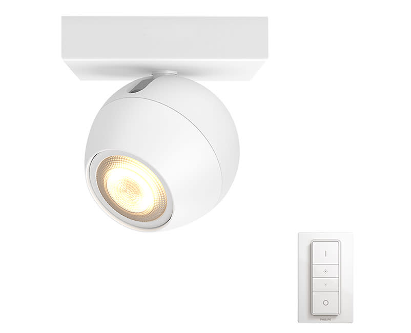 Buckram Hue ext. spot WHT 1x 5W WHT