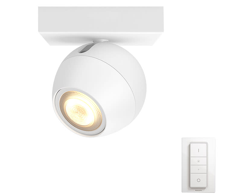 Buckram Hue single spot WHT 1x5W