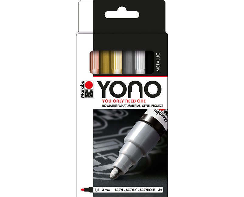 ΜΑΡΚΑΔΟΡΟΙ ΖΩΓΡΑΦΙΚΗΣ METAL YONO MARABU