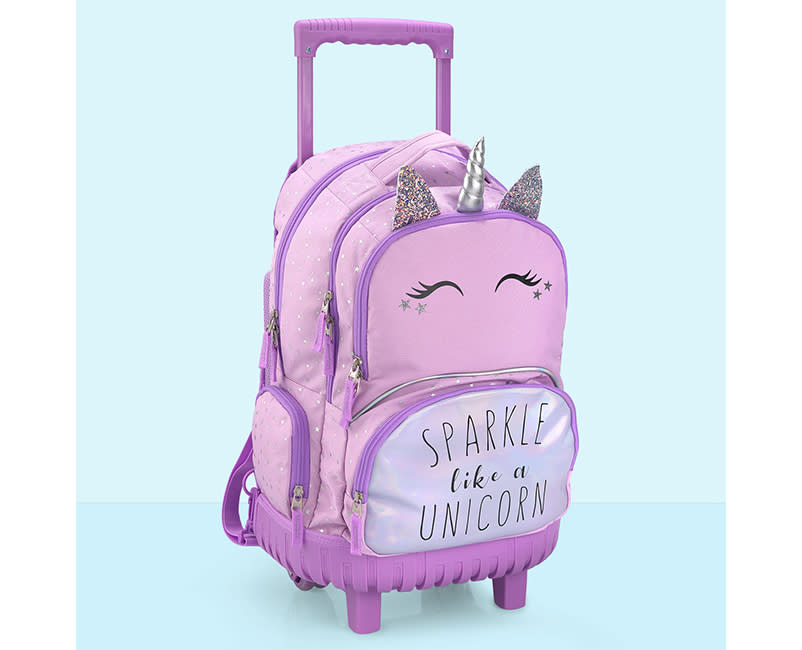 TROLLEY ΣΧΟΛΙΚΟ SPARKLE UNICORN GOOMBY