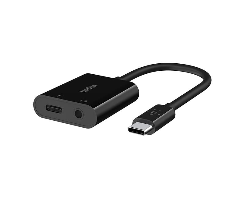 RockStar™ 3.5mm Audio + USB-C™ Charge Adapter