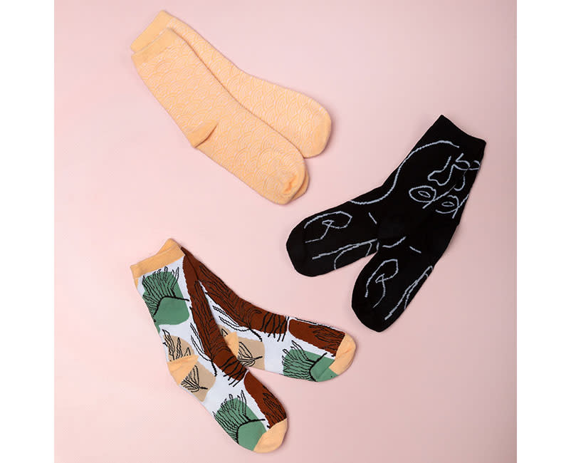 ΣΕΤ ΚΑΛΤΣΕΣ BOHO PATTERNS 3TEM SENTIO