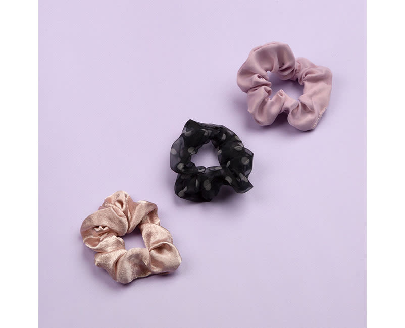 SCRUNCHIES FLUFFY CAT 3 PCS SENTIO