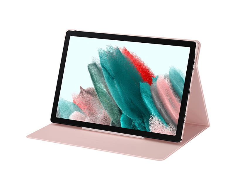 Samsung Book Cover Tab A8 Pink