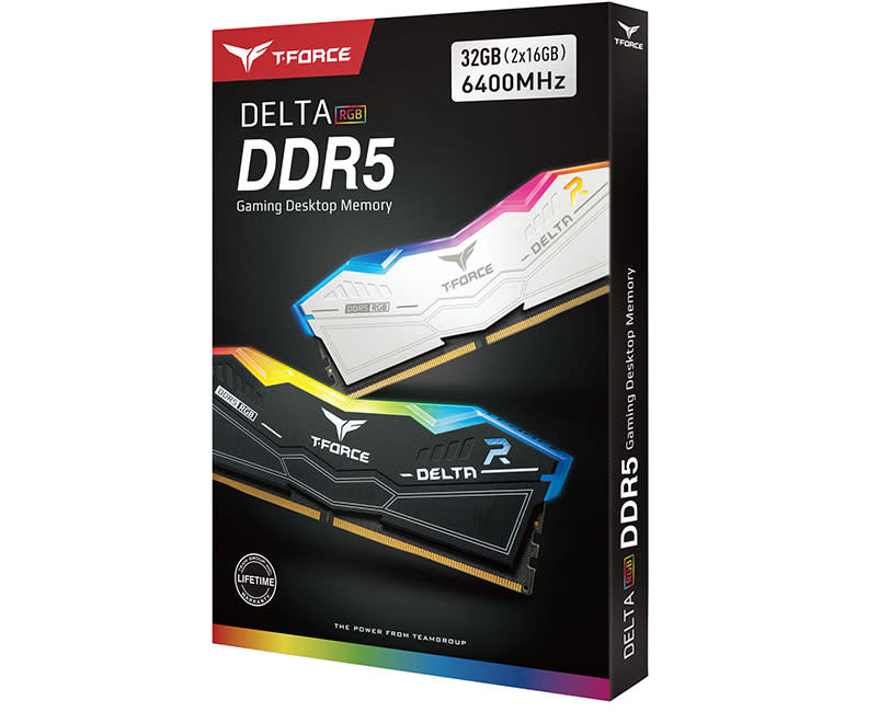 DELTA RGB DDR5 RAM Kit White