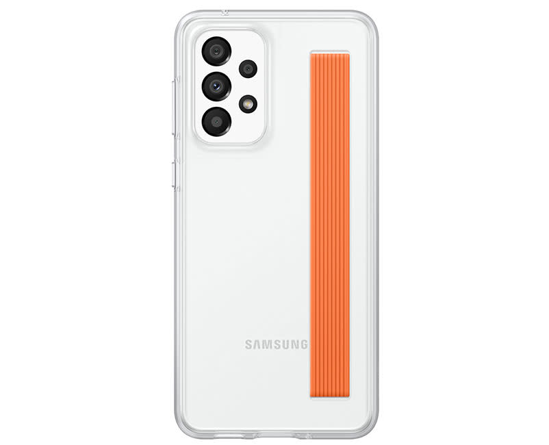 Galaxy A33 5G Slim Strap Cover Transpare