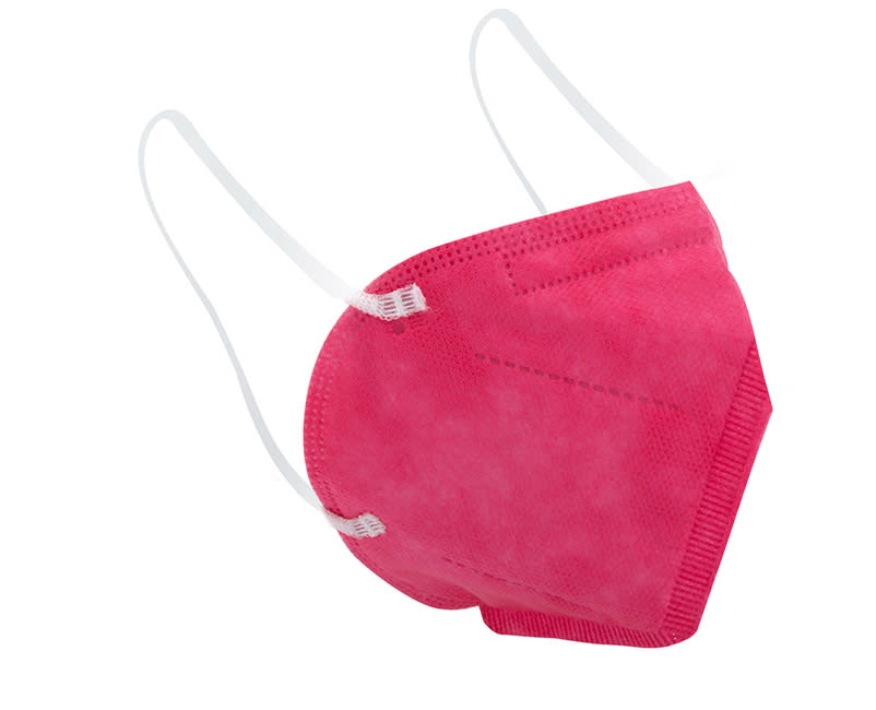 Μάσκα μιας χρήσης FFP2/ΚN95 Ροζ 20τεμ