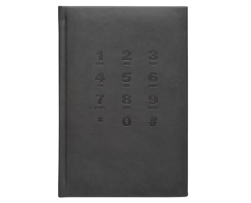 ΤΗΛ ΕΥΡΕΤΗΡΙΟ ΠΥΡΟΓΡΑΦΙΚΟ 14x21 ΜΑΥΡΟ