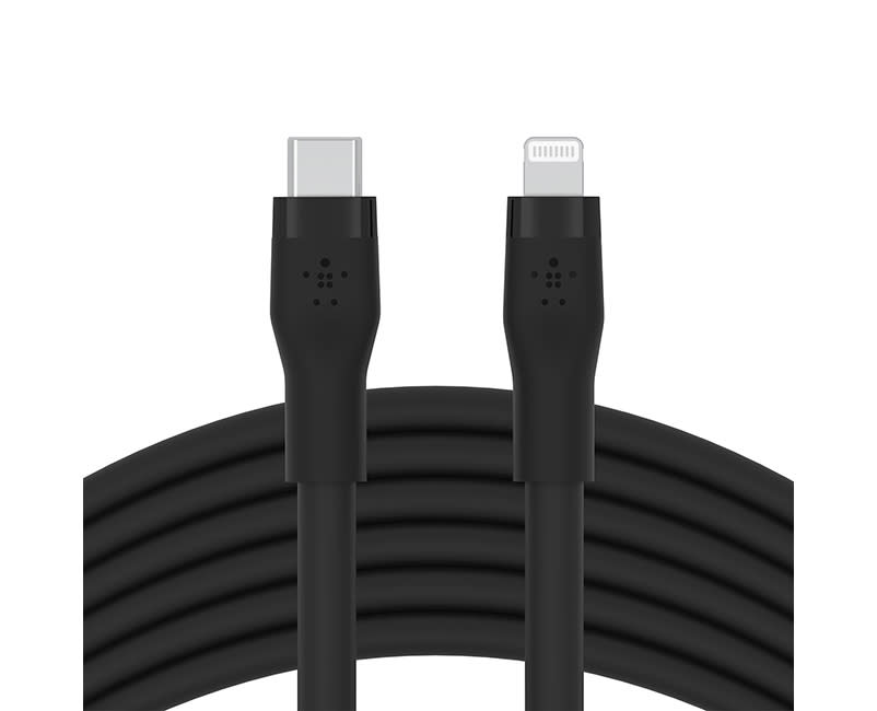 BOOST CHARGE™USB-C LTG silicone 3M Black