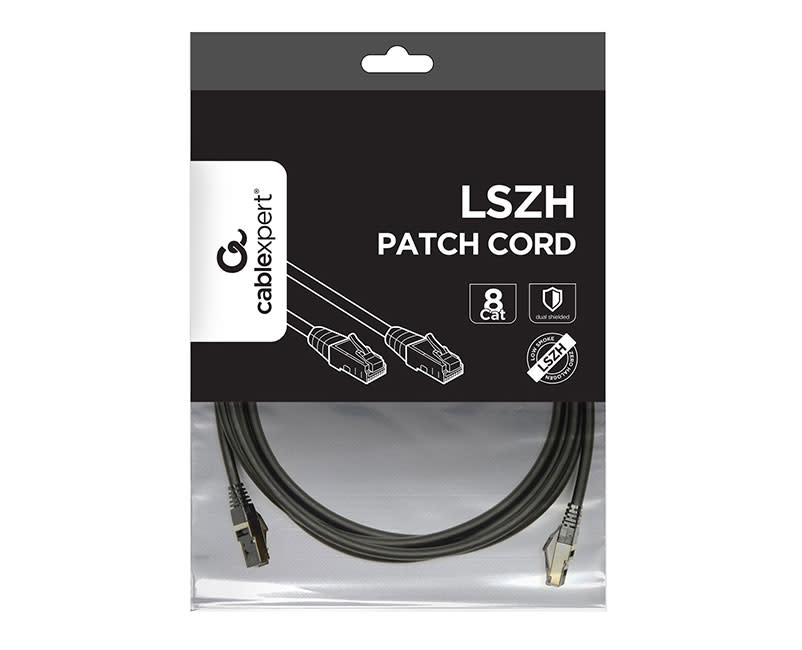 Καλ. Δικτύου Cablexpert UTP C8 3m Μαύρο