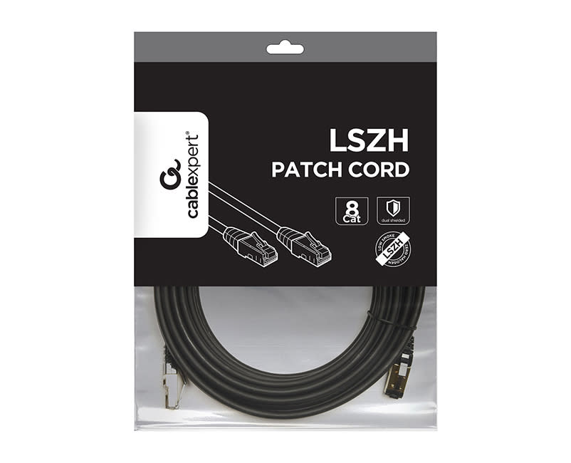 Καλ. Δικτύου Cablexpert UTP C8 10m Μαύρο