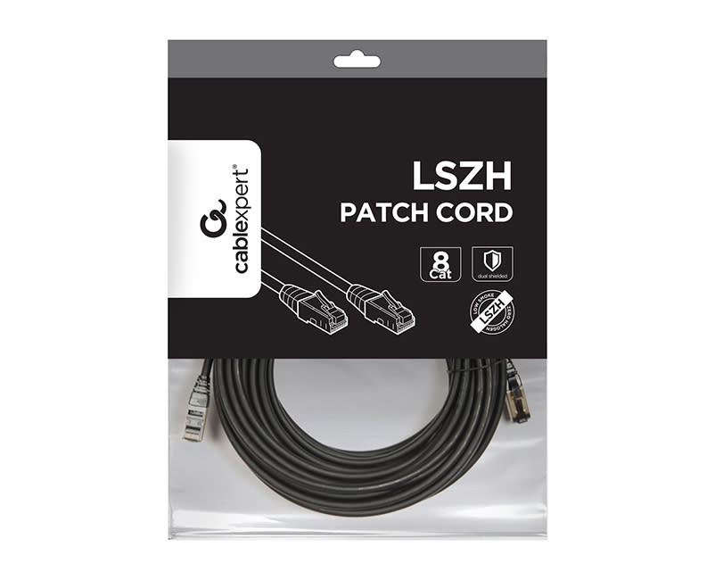 Καλ. Δικτύου Cablexpert UTP C8 15m Μαύρ