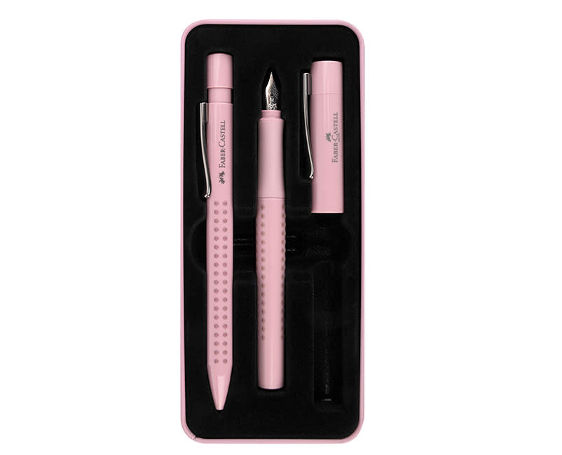 ΣΤΥΛΟ ΔΙΑΡΚΕΙΑΣ&ΠΕΝΑ ΡΟΖ FABER CASTELL