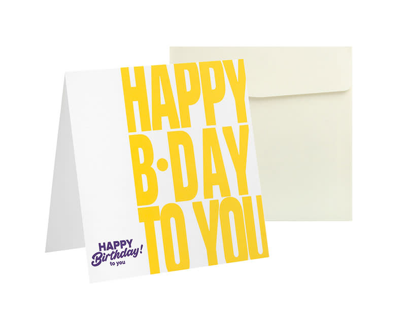 ΕΥΧΕΤΗΡΙΑ ΚΑΡΤΑ HAPPY BIRTHDAY SENTIO