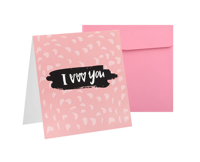 ΕΥΧΕΤΗΡΙΑ ΚΑΡΤΑ I LOVE YOU SENTIO