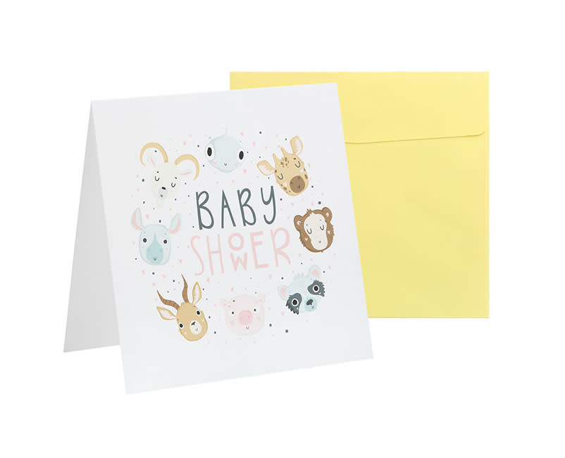 ΕΥΧΕΤΗΡΙΑ ΚΑΡΤΑ BABY SHOWER SENTIO