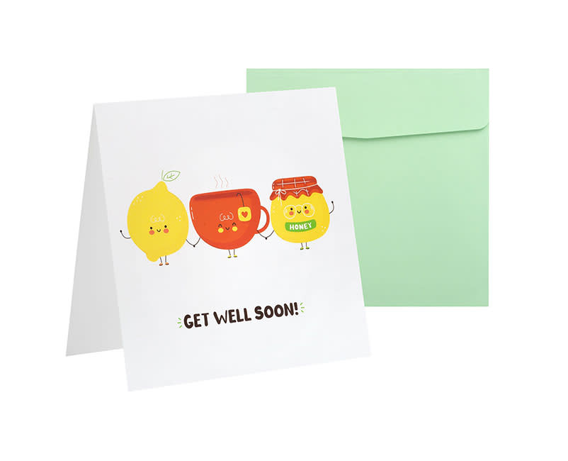 ΕΥΧΕΤΗΡΙΑ ΚΑΡΤΑ GET WELL SOON SENTIO