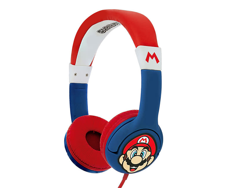 SUPER MARIO CHILDRENS HEADPHONES