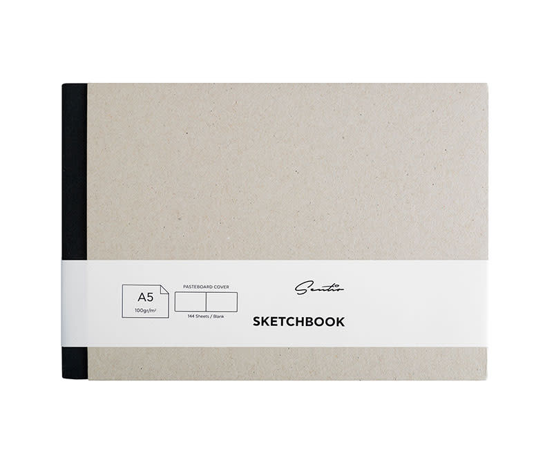 Sketchbook 144 σελίδες,21x14,8cm Μαύρο