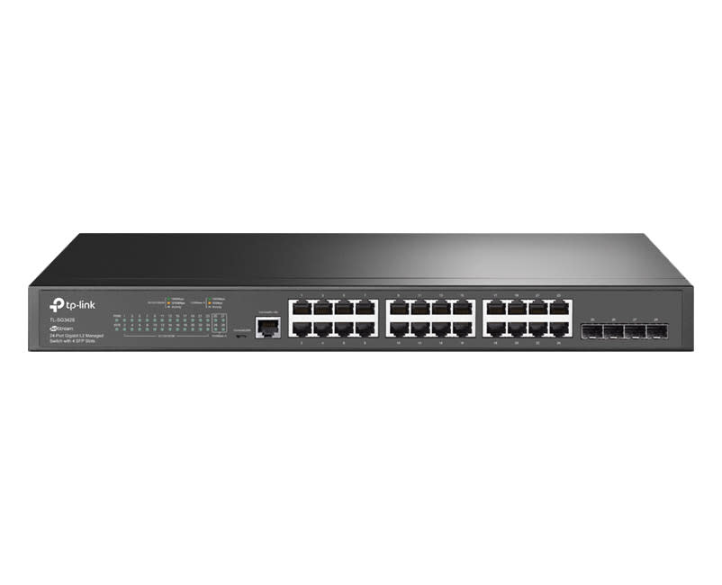  TP-Link JetStream 24-Port GbE L2+ Managed Switch