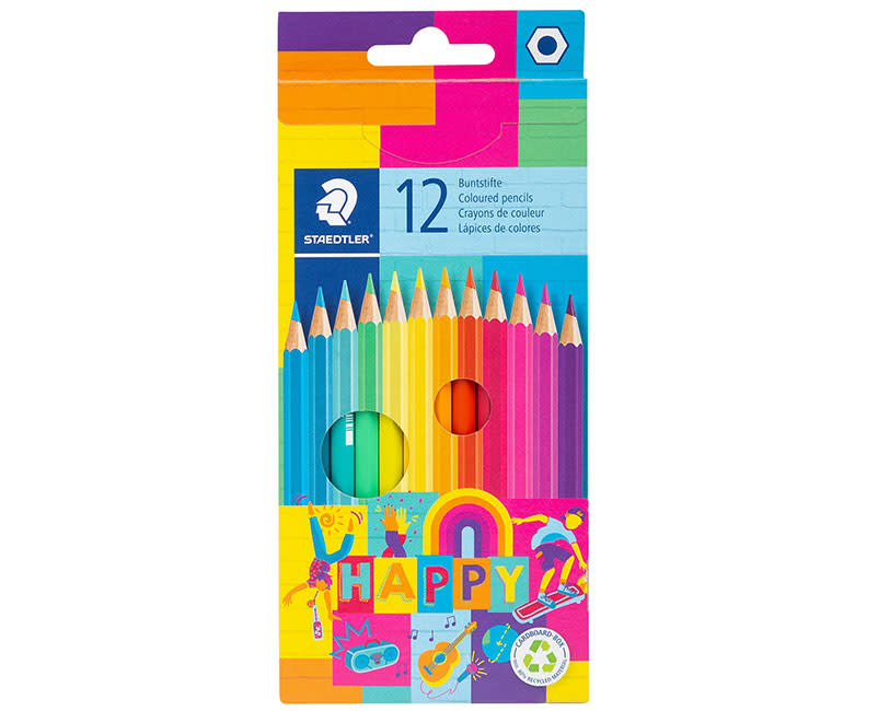 ΜΟΛΥΒΙΑ ΧΡΩΜΑΤΙΣΤΑ HAPPY 12TEM STAEDTLER