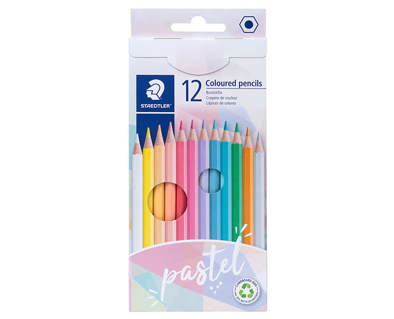 ΜΟΛΥΒΙΑ ΧΡΩΜΑΤΙΣΤΑ PASTEL 12ΤΕΜ STAEDTL