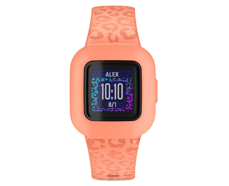 vivofit jr. 3 Peach Leopard