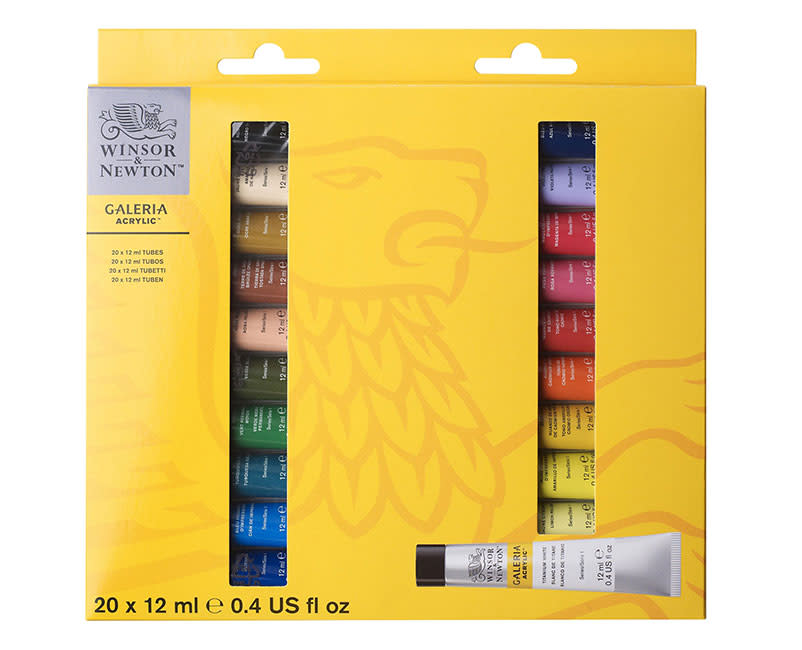 ΑΚΡΥΛΙΚΑ 20*12ML GALERIA WINSOR&NEWTON