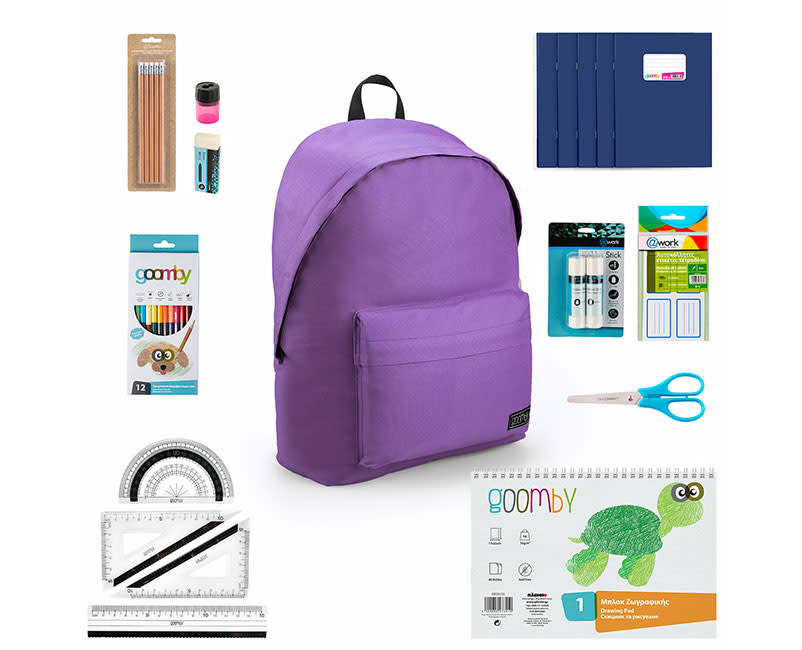 ΓΕΜΑΤΗ ΤΣΑΝΤΑ BASIC  ΜΩΒ ΛΙΛΑ