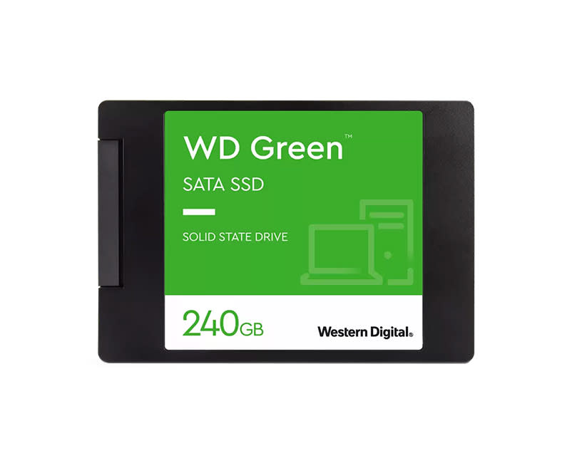 WD Green™ SATA SSD 2.5”/7mm Cased