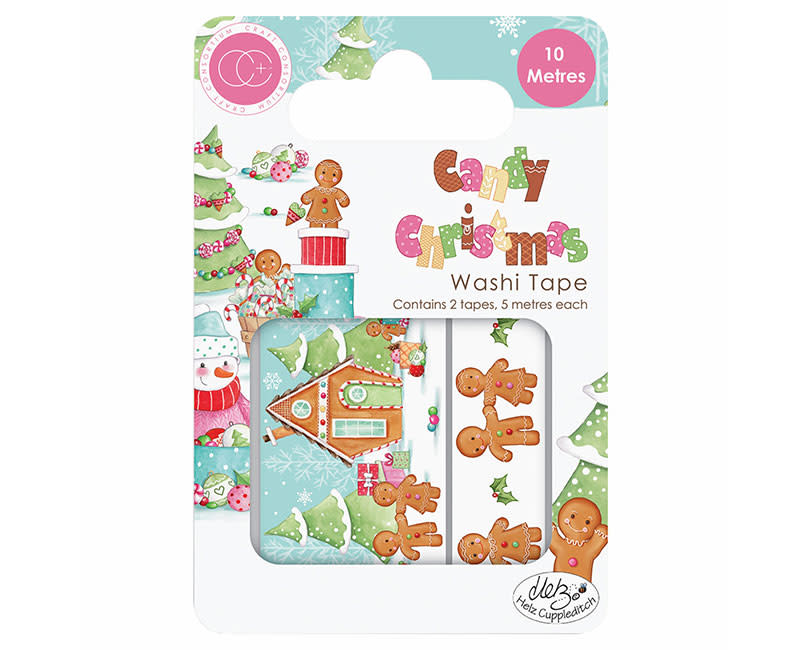 WASHI TAPE CANDY CHRISTMAS 2 TEM CRAFT