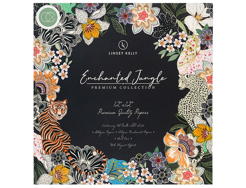 PAPER PAD ENCHANTED JUNGLE 40Φ CRAFT