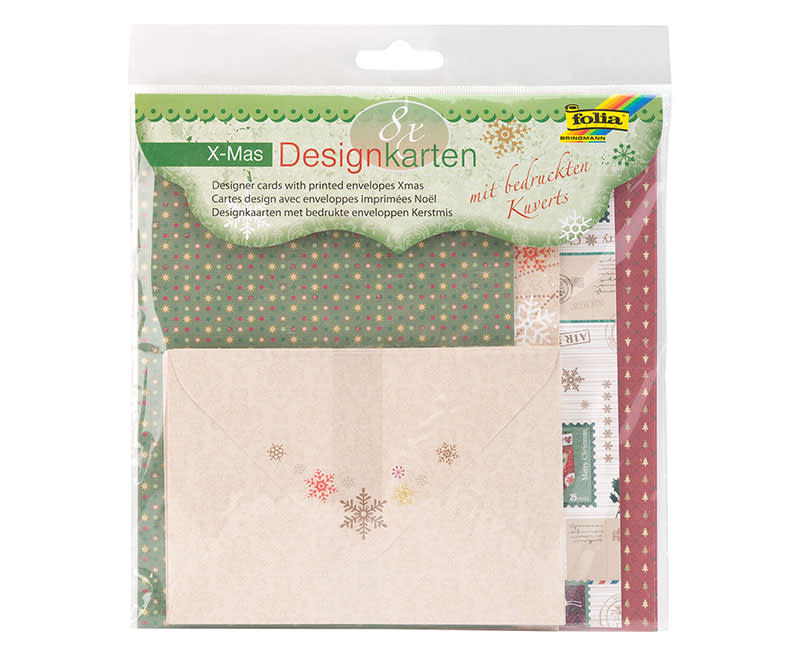 ΕΥΧΕΤΗΡΙΕΣ ΚΑΡΤΕΣ ME ΦΑΚΕΛΟΥΣ X-MAS