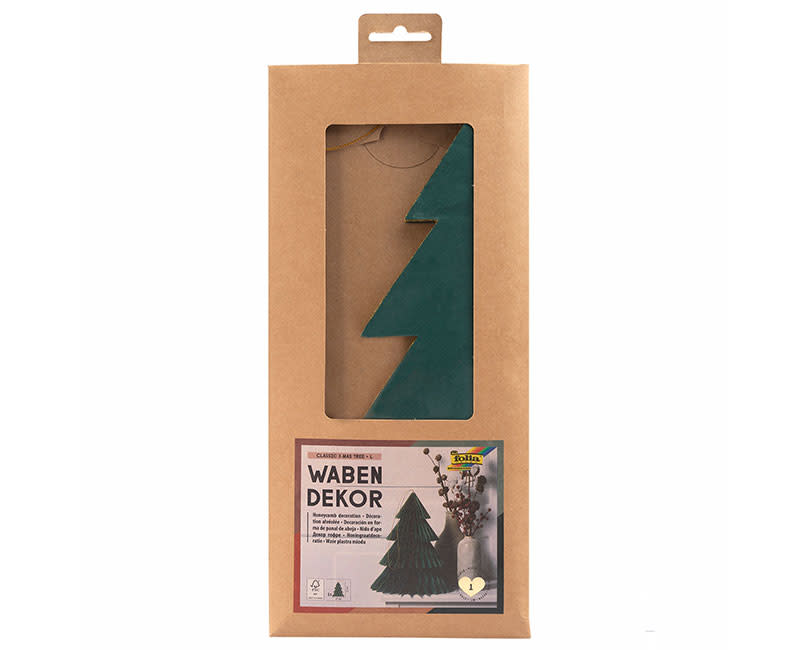 ΔΙΑΚΟΣΜ. ΧΑΡΤ ΧΡΙΣΤΟΥΓ.ΔΕΝΤΡΟ 32CM FOLIA