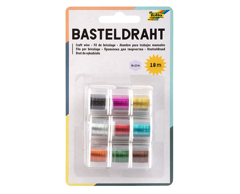 ΣΕΤ ΣΥΡΜΑ ΜΕΤΑΛΛΙΚΟ 0,3MM/2M  9TMX FOLIA