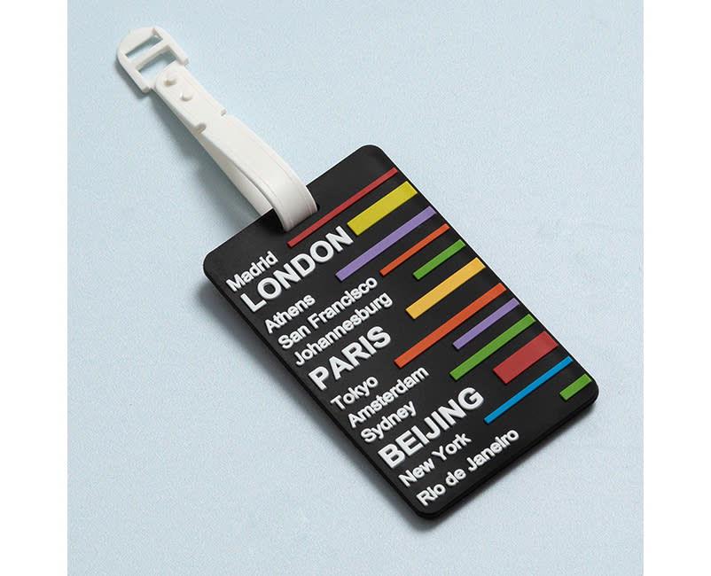 ΕΤΙΚΕΤΑ ΒΑΛΙΤΣΑΣ COUNTRIES BLACK SENTIO