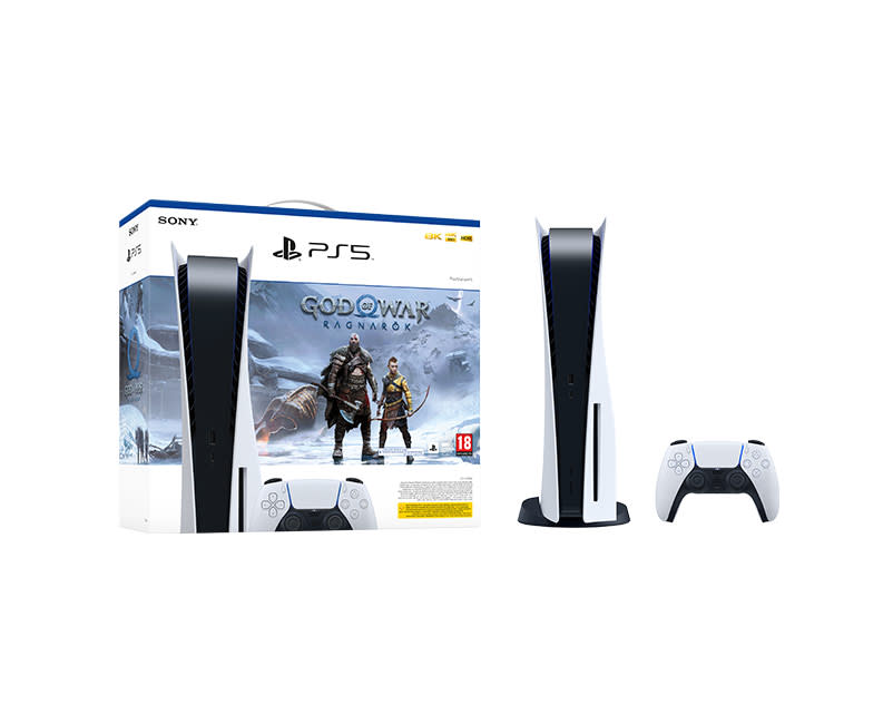 Sony PS5 Digital GoW Ragnarok (vchr)
