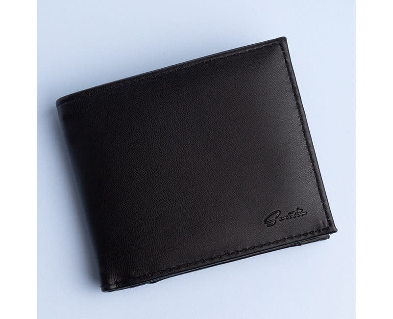 ΠΟΡΤΟΦΟΛΙ ΑΝΔΡΙΚΟ ΜΑΥΡΟ SENTIO