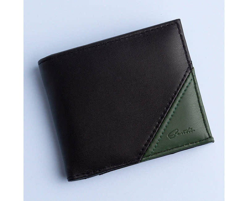 ΠΟΡΤΟΦΟΛΙ ΑΝΔΡΙΚΟ ΜΑΥΡΟ-ΠΡΑΣΙΝΟ SENTIO