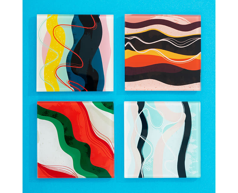 ΣΟΥΒΕΡ ABSTRACT COLORS 4TEM SENTIO