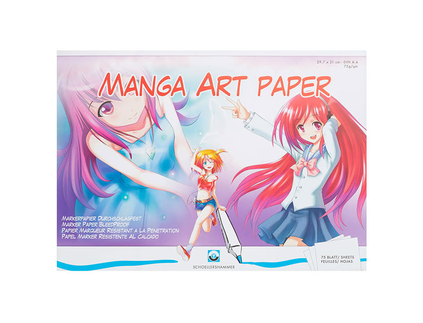 ΜΠΛΟΚ ΖΩΓΡΑΦΙΚΗΣ Α4 MANGA ART 75ΓΡ 75Φ