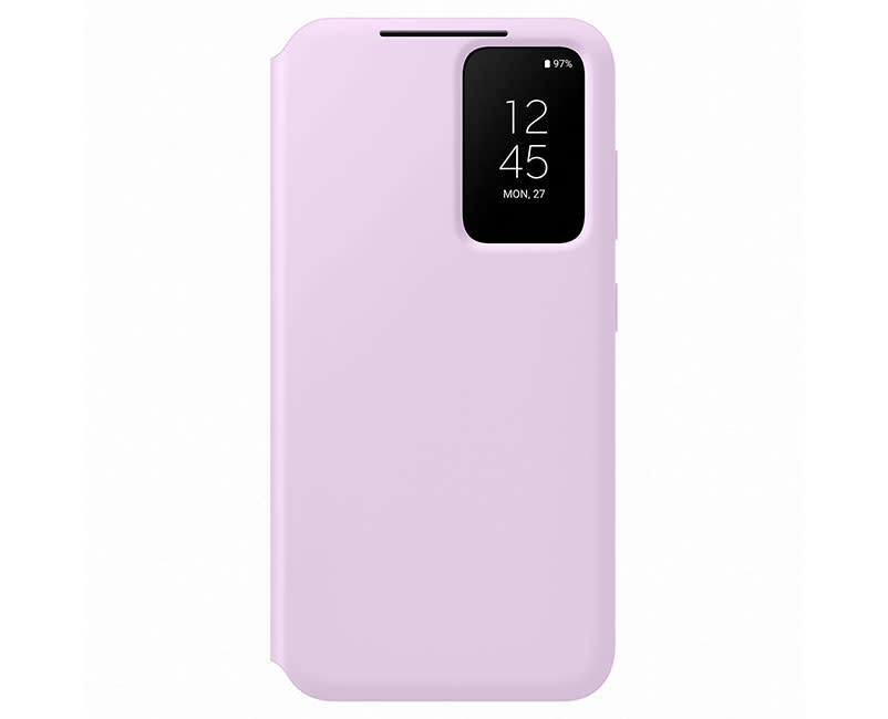 Galaxy S23 Smart Clear View Cover Lilac