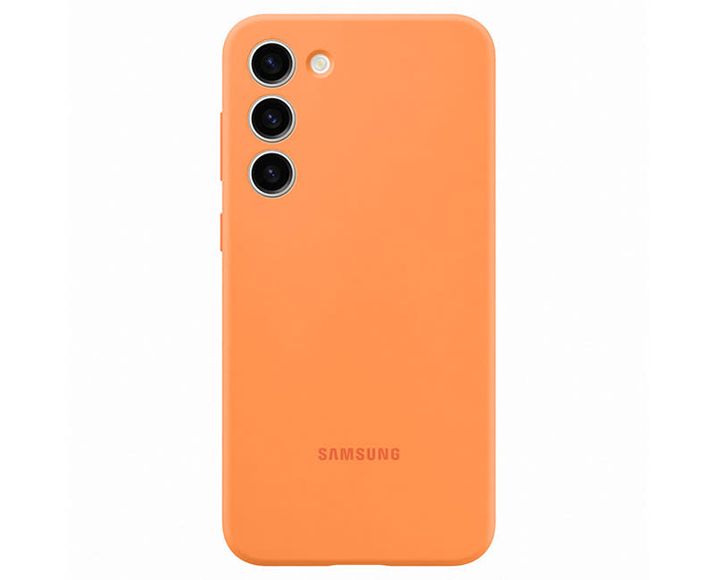 Galaxy S23+ Silicon Cover Orange