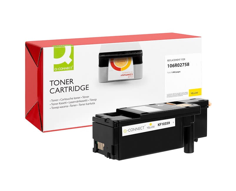 Toner Q-Connect 106R02758 Yellow