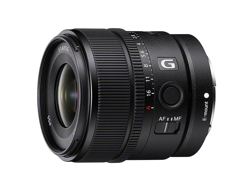 Sony E 15 mm F1.4 G