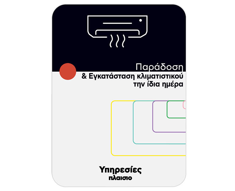 Παράδοση & Εγκατάσταση Same Time A/C