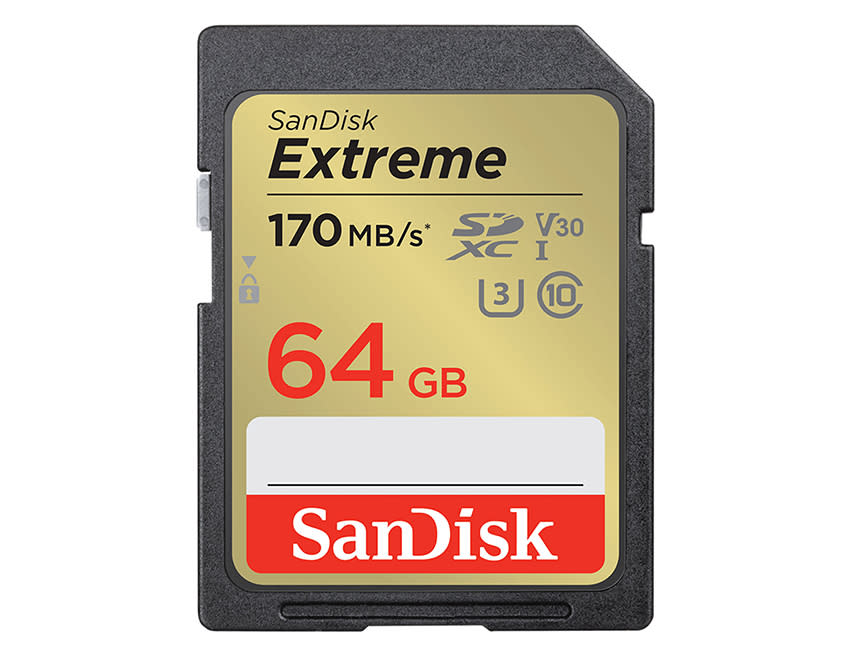 SanDisk Exreme SD 64GB 180MB/s