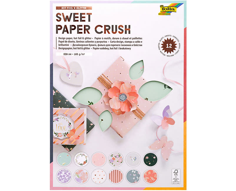 SWEET PAPER CRUSH HOT  FOIL & GLITTER