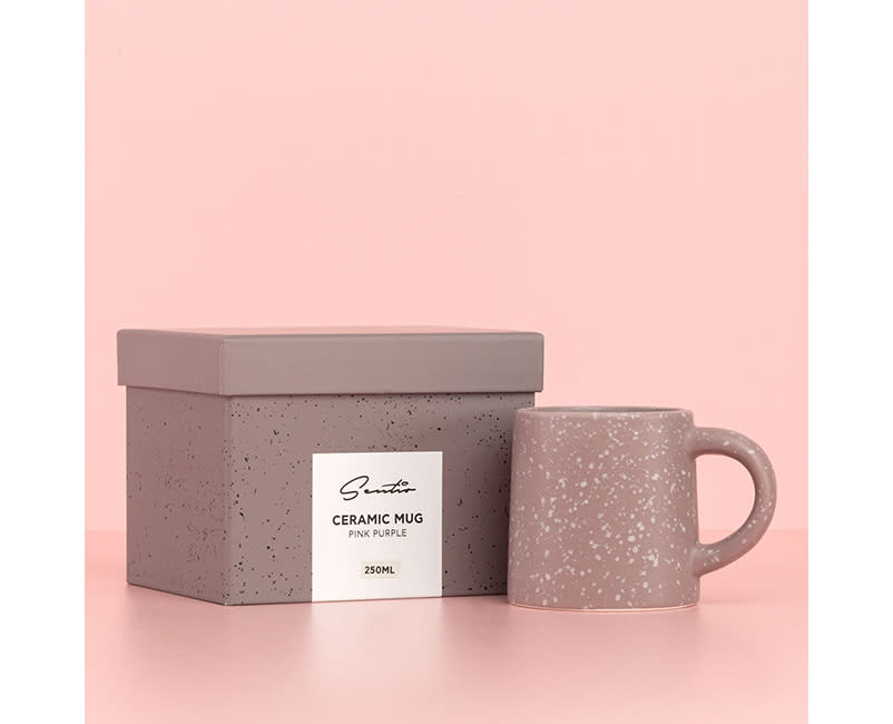 ΚΟΥΠΑ ΚΕΡΑΜΙΚΗ ΡΟΖ-ΜΩΒ 350ML SENTIO