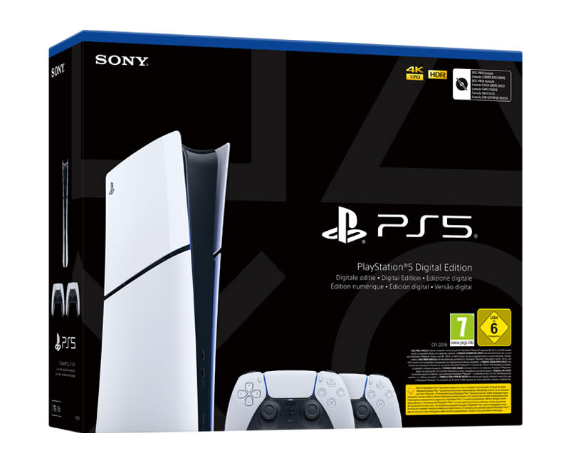 PS5 Digital Slim + DualSense Bundle